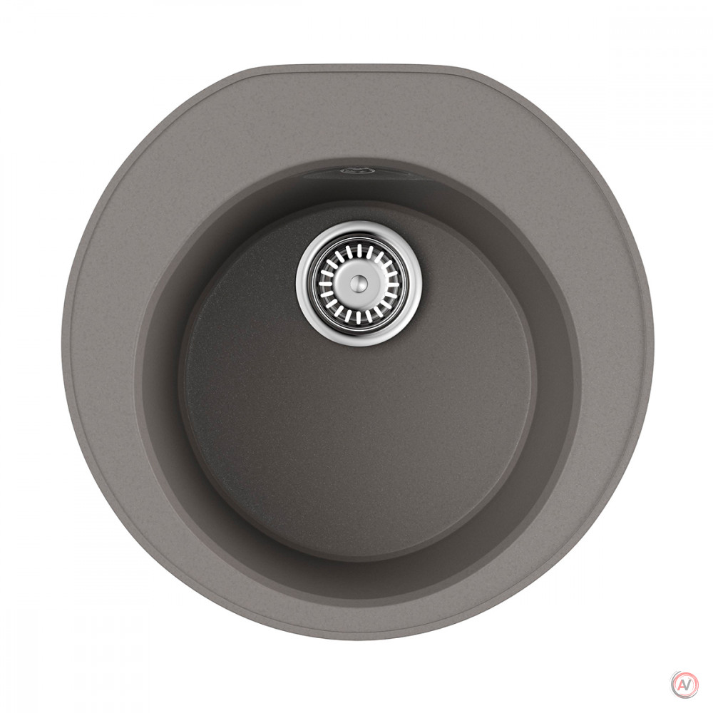 Omoikiri Miya 50R-GR Tetogranit/leningrad grey
